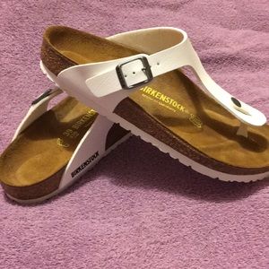 Birkenstock Gizeh white 39 8